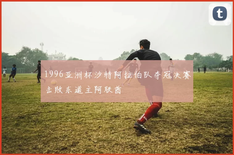 1996亚洲杯沙特阿拉伯队夺冠决赛击败东道主阿联酋