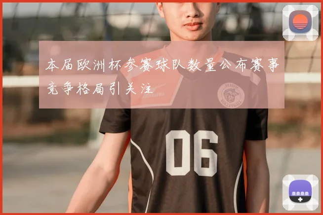 本届欧洲杯参赛球队数量公布赛事竞争格局引关注